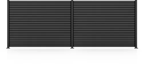 STAKET PRO Gartenzaun Komplettzaun »Rhombus Mini« - Gartenzäune in anthrazit, pulverbeschichtet, stabil und langlebig. Ideal für stilvolle Grundstücksabgrenzungen mit einfacher Selbstmontage.