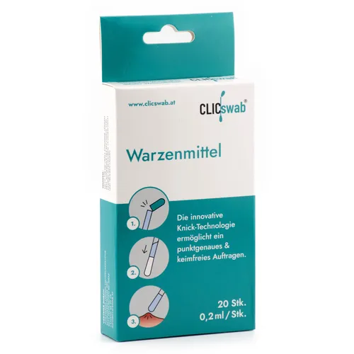 CLICswab® Warzenmittel