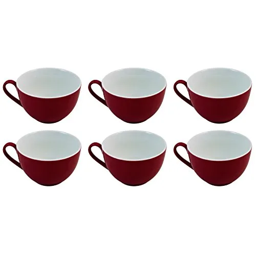Ritzenhoff & Breker DOPPIO Kaffeetasse 200 ml 6er Set in rot von Ritzenhoff & Breker
