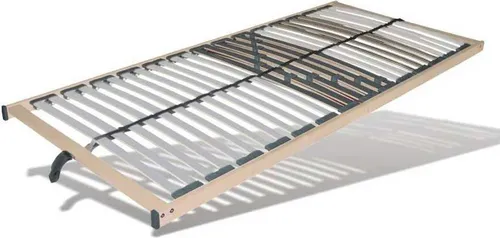 Lattenrost 80x200cm mit 28 stabilen Leisten, nicht verstellbar - Hochwertiger Lattenrost mit 28 stabilen Leisten für optimale Unterstützung der Matratze. Ideal für lange Haltbarkeit und komfortables Liegen. Perfekte Wahl für ein gutes Bettsystem.