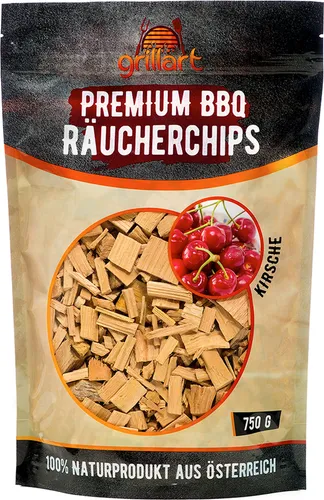 Premium BBQ Räucherchips - 750g Kirsche von grillart