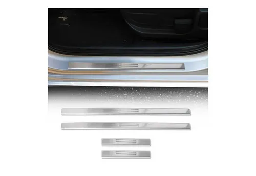 Einstiegsleisten für BMW X5 E70 2006-2013 - Edelstahl Chrom 4tlg - Hochwertige Edelstahl Einstiegsleisten für BMW X5 E70. Rostbeständig, einfach zu montieren und pflegeleicht. Schützen Sie Ihr Fahrzeug und verleihen Sie ihm einen stilvollen Look.