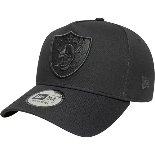 New Era Metallic E-Frame Las Vegas Raiders Cap - schwarz - Caps & Mützen, sportlicher Stil und hohe Strapazierfähigkeit, perfekt für Fans der Las Vegas Raiders mit individuellem Snapback-Design.
