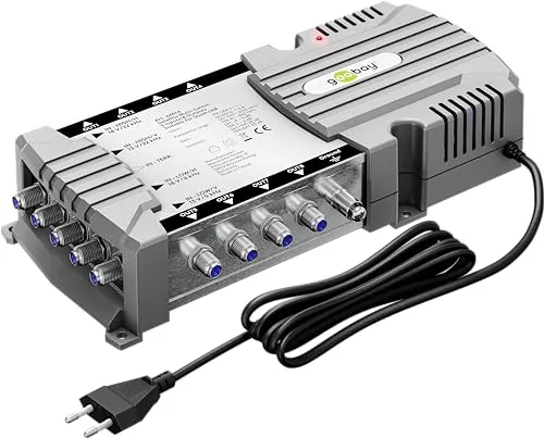Sat-Multischalter 5 Eingänge/8 Ausgänge - Multischalter für bis zu 8 Teilnehmer, ermöglicht flexibles Fernsehen und sorgt für optimalen Empfang.