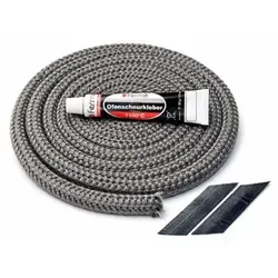 Türdichtung Set für Wamsler Orpheus Kaminofen 3m, ⌀12mm Ofendichtung Ersatzteil