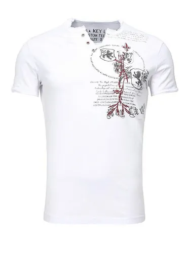 KEY LARGO Herren Weapon Button T-Shirt von KEY LARGO