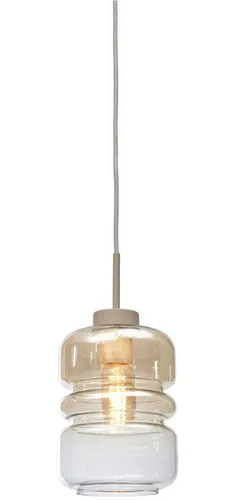 it's About RoMi Hängeleuchte VERONA, LED wechselbar, Warmweiß, Glass mit Farbeverlauf