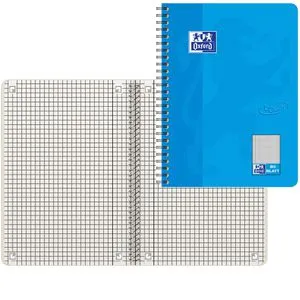 Oxford Collegeblock Touch, 400086488, B5, Innenrand, 90 g/m², 80 Blatt, kariert