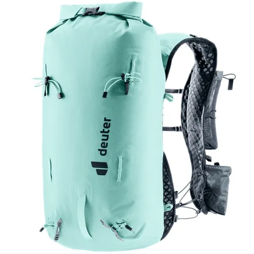 deuter Vertrail 16 Alpinrucksack - Wasserdichter Wanderrucksack mit versiegelten Nähten und Rolltop-Verschluss für Volumenerweiterung, ideal für Abenteuer unter wechselhaften Wetterbedingungen.