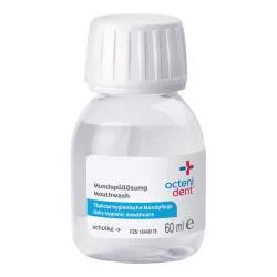 Produktbild Schülke & Mayr GmbH Schülke octenident® -INT- Mundspüllösung, pH-neutral, Erfrischende Mundspülung zur hygienischen Mundpflege, 60 ml - Flasche 70003583