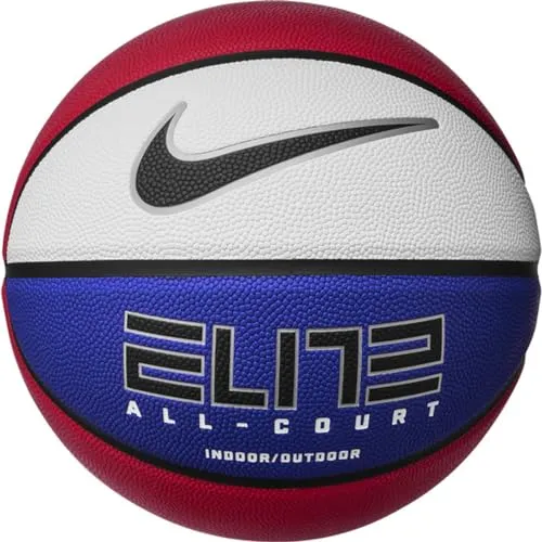 Nike Elite All Court 8P 2.0 Basketball Größe 7 - Robuster Basketball für IN/Outdoor, ideal für Spieler, die höchste Qualität und Kontrolle schätzen.