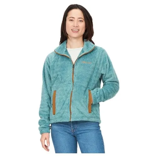 MARMOT Damen Homestead Fleecejacke, Blue Agave, Medium
