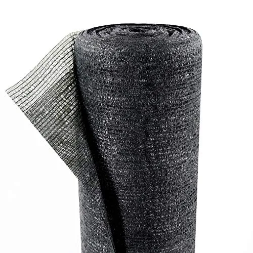 30m Sichtschutzblende für Zäune I Zaunblende grün I Schattiernetz für Sicht und Windschutz im Garten I Sonnenschutz Balkonsichtschutz I Tennisblende Sportplatz I Gerüstschutznetz 90g 2m breit