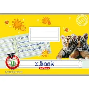 Herlitz Schreiblernheft x-book 0 A5 quer mit Haus von herlitz