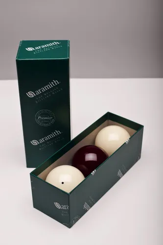 Caromkugelsatz ARAMITH 61,5' - Hochwertige Karambolage-Kugeln - Zubehör für Karambolage, bietet präzise Spielbarkeit und lange Haltbarkeit für professionelle Spieler.