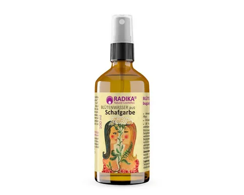 BIOHERBA R Pflege-Set Bioherba Blütenwasser aus Schafgarbe Flower Distillate Hydrolat 100 ml