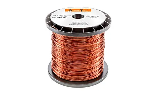 Kupferlackdraht W210 Ø 1,40 mm 3 kg, ca. 215m - CU Lackdraht Grad 2 CUL Kupferdraht Gewicht 3 Kilogramm Durchmesser 1,40 Millimeter Wickeldraht Kupfer Draht nach IEC 60317-13