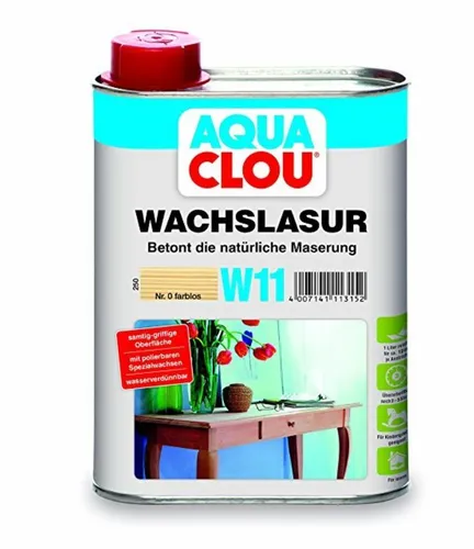 CLOU Aqua Clou Wachs Lasur W11 Farblos 250ml