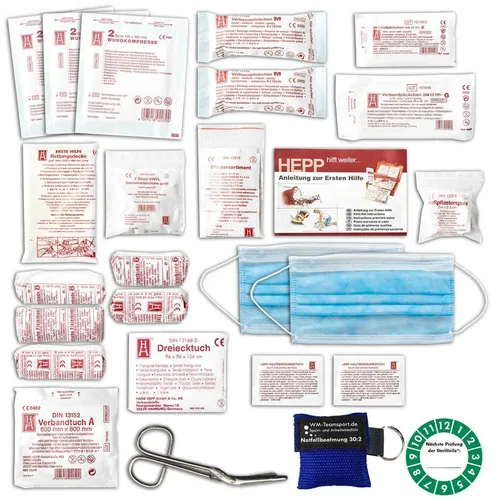 WM-Teamsport Erste-Hilfe-Set KFZ -Verbandkasten