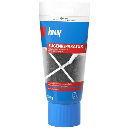 Spachtelmasse Fugenmasse Knauf Fugenreparatur silbergrau 250 g Universalspachtel