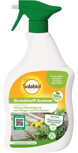 Solabiol Unkrautfrei Grundstoff Acetum Spray 1 L