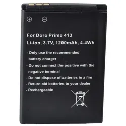AKKU DORO 6 - Ersatzakku, DORO Primo 413, Li-ion, 1200 mAh