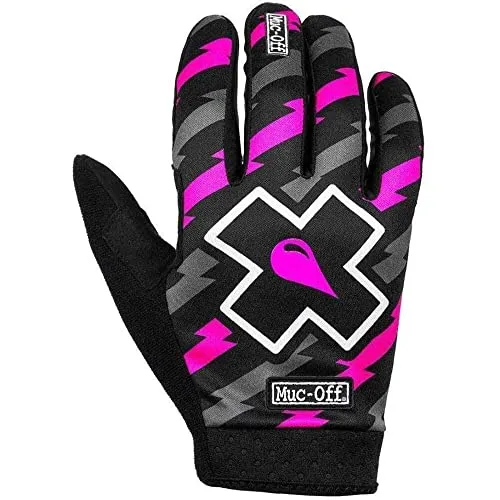 Muc-Off Motorradhandschuhe schwarz XS - Fahrradbekleidung mit optimalem Grip und Komfort, ideal für anspruchsvolle Fahrten. Hergestellt aus hochwertigem Neopren und Polyester für besten Schutz.