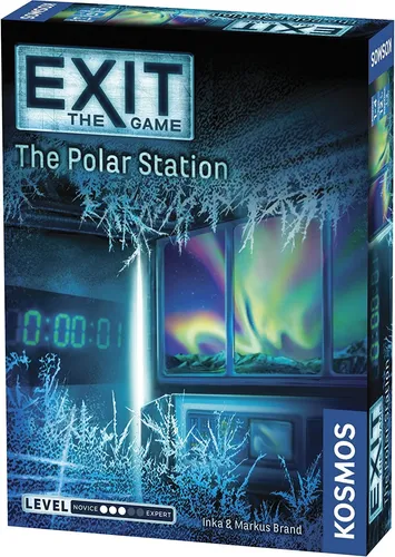 Thames & Kosmos – EXIT: The Polar Station – Level: 3/5 – Unique Escape Room Game – 1-4 Players – Puzzle Solving Strategy Board Games for Adults & Kids, Ages 12+ - 692865