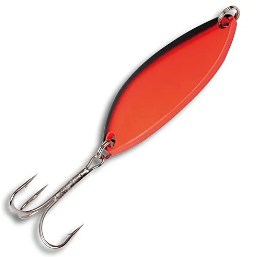 Paladin Meerforellenblinker - Blinker zum Meerforellenangeln, Meerforellenblinker zum Watangeln auf Dorsch & Forelle, Kunstköder, Farbe:schwarz-rot/schwarz-rot, Länge/Gewicht:6.2cm - 25g