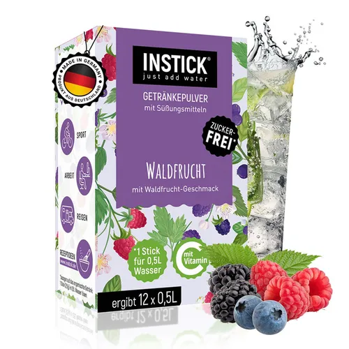 INSTICK Zuckerfreies Instant-Getränk (Waldfrucht)