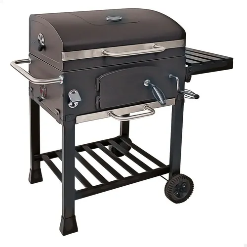 Tragbarer Grill aus Stahl 102 x 104 x 65 cm