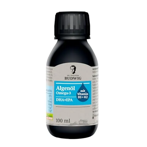 Dr. Johanna Budwig Omega 3 Algenöl Vegan Pur (100ml)