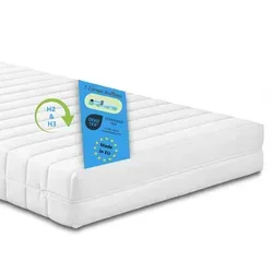 Bodyprotect Kaltschaummatratze Balance Duo 80x200 cm - Orthopädische 7-Zonen Wendematratze mit Duo-Härtegrad H2/H3 für optimale Körperanpassung, schadstoffgeprüft nach Öko-Tex und ideal für alle Schlaftypen.