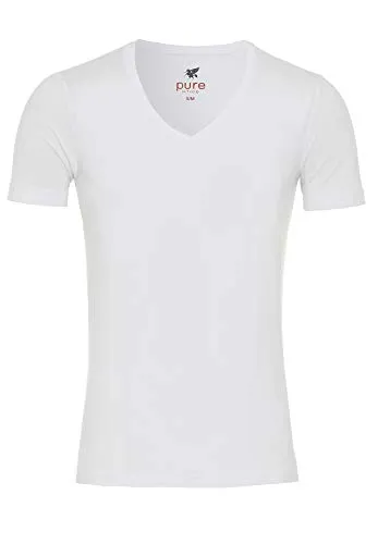 3398-92998 Pure V-Neck T-Shirt Doppelpack