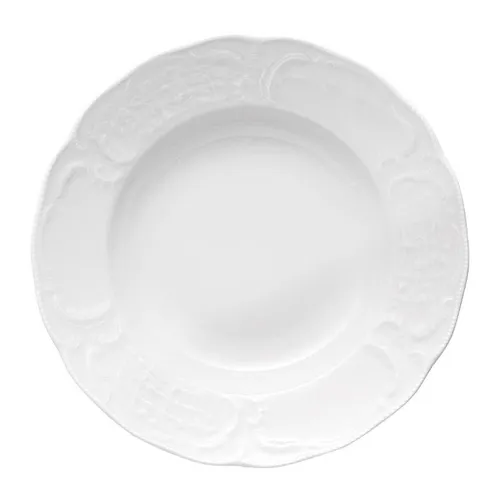 Rosenthal Sanssouci weiß Suppenteller 23 cm - Klassischer Suppenteller aus hochwertigem Porzellan, ideal für stilvolle Tischdekoration und feine Anlässe. Durchmesser 23 cm für perfekte Serviergröße.