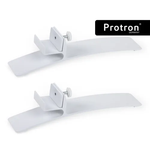 Protron 2er Standfüße Halterung Ständer Standfuß für Infrarotheizung Heizpanel