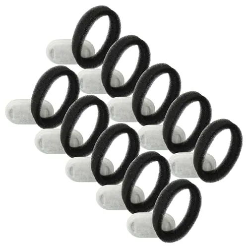 vhbw 10x Filter kompatibel mit Petlibro Trinkbrunnen für Katzen, Hunde - Filterelement + Pumpenfilter
