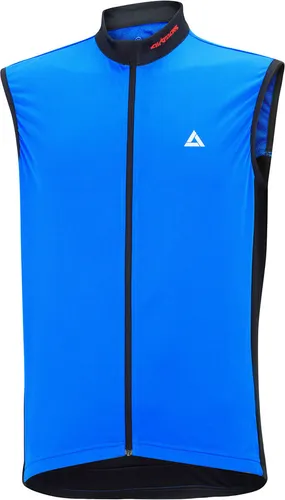 Airtracks Herren Fahrradtrikot Ärmellos Comfort Line (Blau M) - Atmungsaktives Radtrikot für Herren, ideal für MTB und Rennrad. Mit Quick Dry-Technologie und UV-Schutz für optimalen Komfort an heißen Tagen.