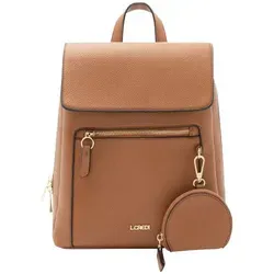 L.Credi Ninina City Rucksack 30 cm braun - Stylischer L.Credi Ninina City Rucksack in braun, ideal für den täglichen Gebrauch. Mit praktischem Design und hochwertiger Verarbeitung bietet er genügend Platz für all Ihre Essentials.
