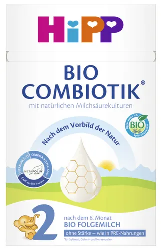 Hipp Bio Combiotik 2 ohne Stärke 4 x 600 g von HiPP