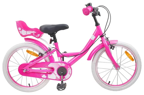 vidaXL 18 Zoll Kinderfahrrad für 5-7 Jahre Rosa