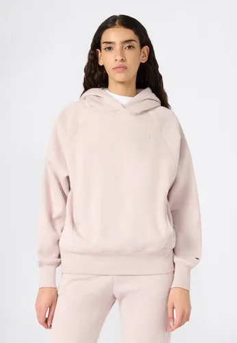 Champion Damen Legacy Hoodie in Rose, Größe L - Hochwertiger Hoodie mit Champion C-Logo, ideal für den täglichen Gebrauch. Bequem und stylisch, perfekt für jeden Anlass.
