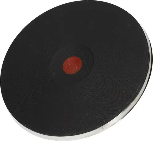 EGO Kochplatte 180mm Ø 2000W 230V - Kochfeld für Massekochplatten, Blitz-Kochplatte mit 8mm Chromrand, 4 Schraubanschlüsse, ideal für schnelle Zubereitung. Passend für viele gängige Modelle.