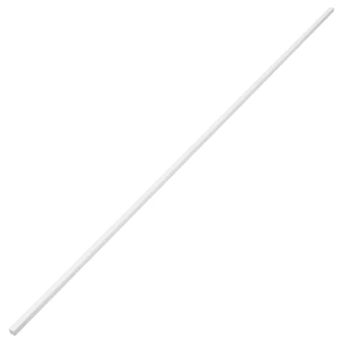 vidaXL Installationsrohre, Installationsrohr mit Löchern, Kabelrohr für dünnere Kabel, Kabelleiste kabelkanal Installationskanal, Weiß 10x10mm 10m PVC