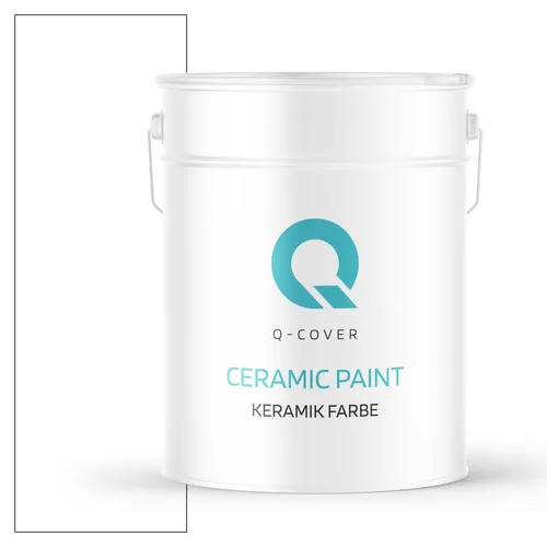 Keramik Farbe | Schneeweiß 10 L | Wandfarbe | Innenfarbe | Abwaschbar | Klasse 1 Mattfarbe Deckenfarbe Scheuerfest Küche