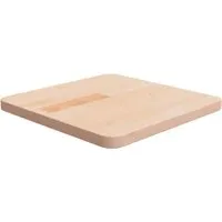 vidaXL Quadratische Tischplatte aus Eichenholz 40x40cm - Esszimmertischplatte aus unbehandeltem Eichenholz, ideal für individuelle Gestaltung und langlebig. Perfekt für Couchtische oder Beistelltische, bringt rustikalen Charme in dein Zuhause.