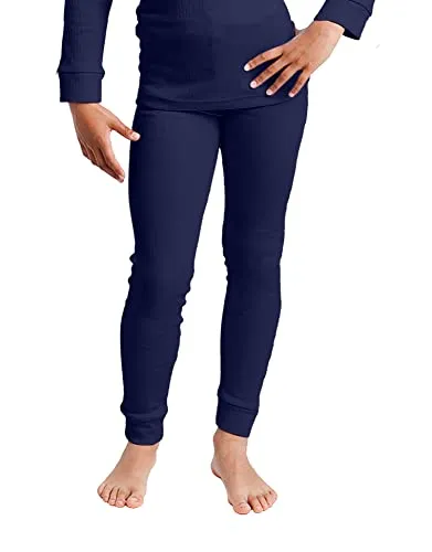 Cocain underwear 2 Stück Lange Kinder Thermo Unterhosen 122-128 dunkelblau