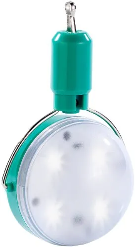 Lunartec Solar Campinglampe: Mini-LED-Solar-Campingleuchte, 600 mAh, 0,26 W, 28 lm (Solarlampe Camping, Zeltlampe, Sturmlaterne)