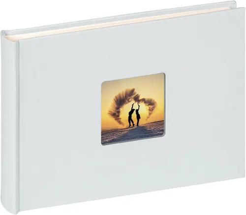 Walther Klein-Fotoalbum FUN hellblau 22x16 cm 40 weiße Seiten