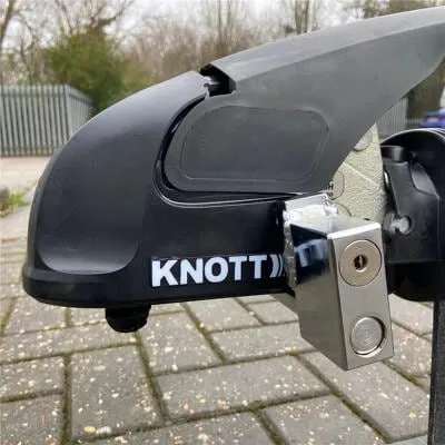 Milenco Kupplungssperre Knott Compact Hitchlock - Fahrradträger, sicheres Kupplungsschloss für optimalen Diebstallschutz, ideal für Reisen und Camping.